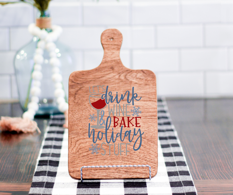 Holiday Decorative Cutting Boards (14”x9”)