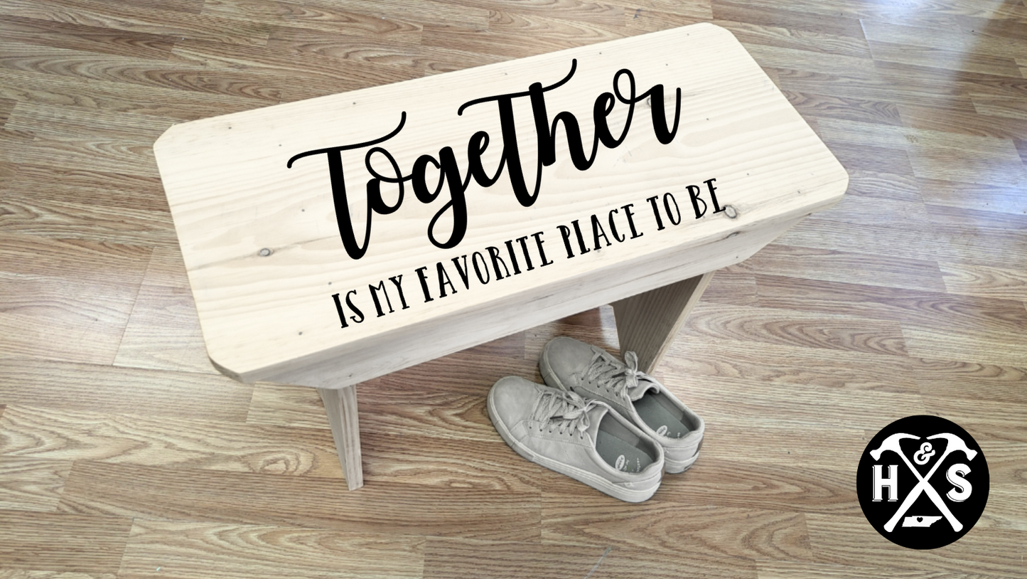 Rustic Bench