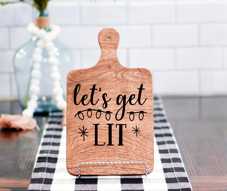 Holiday Decorative Cutting Boards (14”x9”)