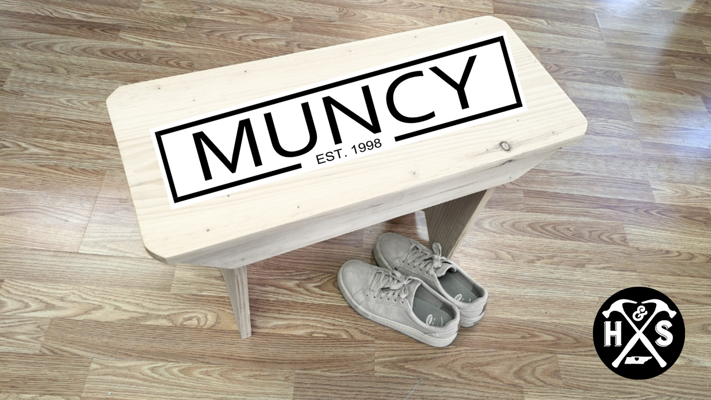Rustic Bench