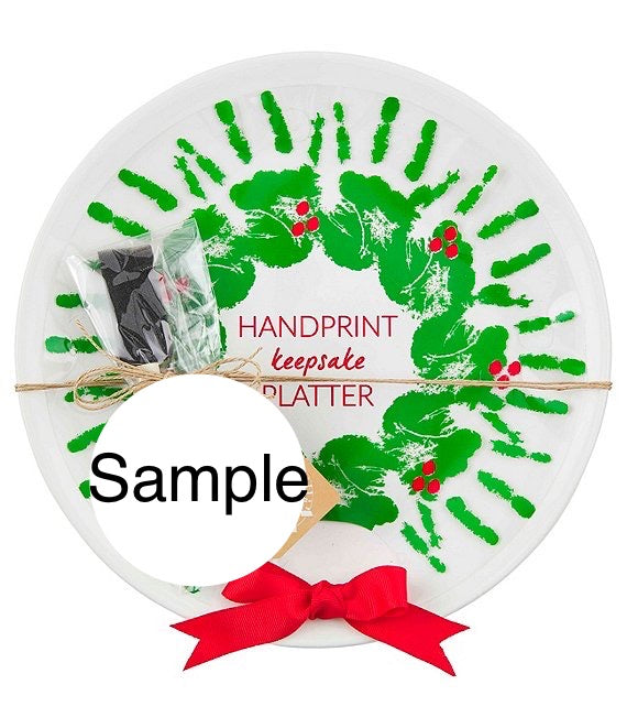 DIY Handprint Plates & Platters