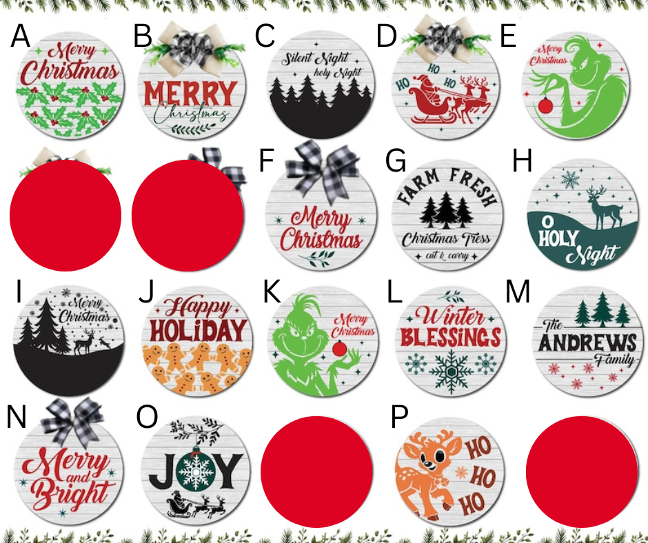Holiday Rounds (16")