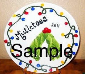 DIY Handprint Plates & Platters