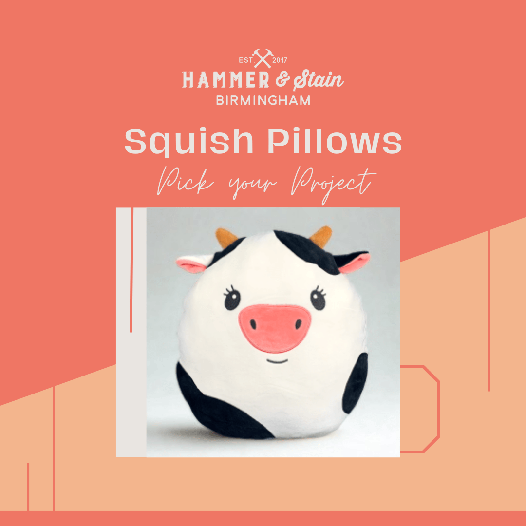 HAMMER AND FRIENDS - SQUISH PILLOWS