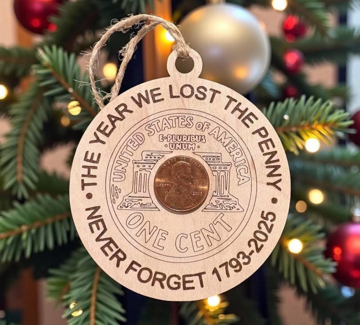 Year We Lost The Penny Ornament