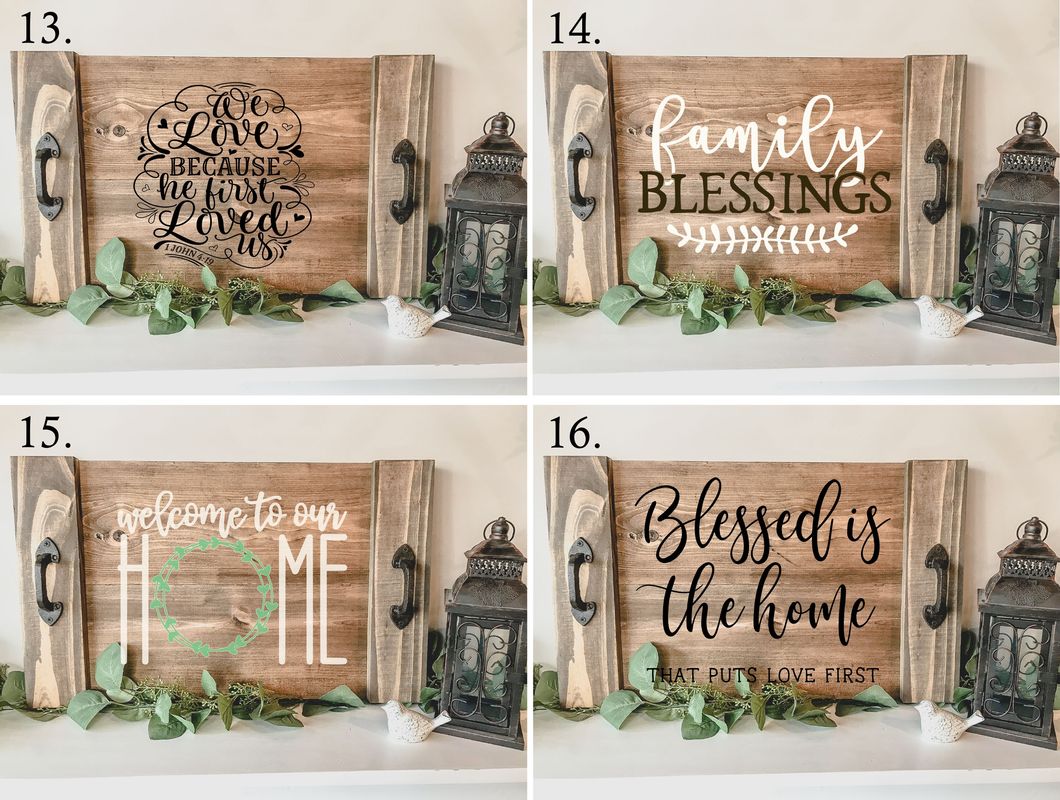 Everyday Farmhouse Trays (24x15")