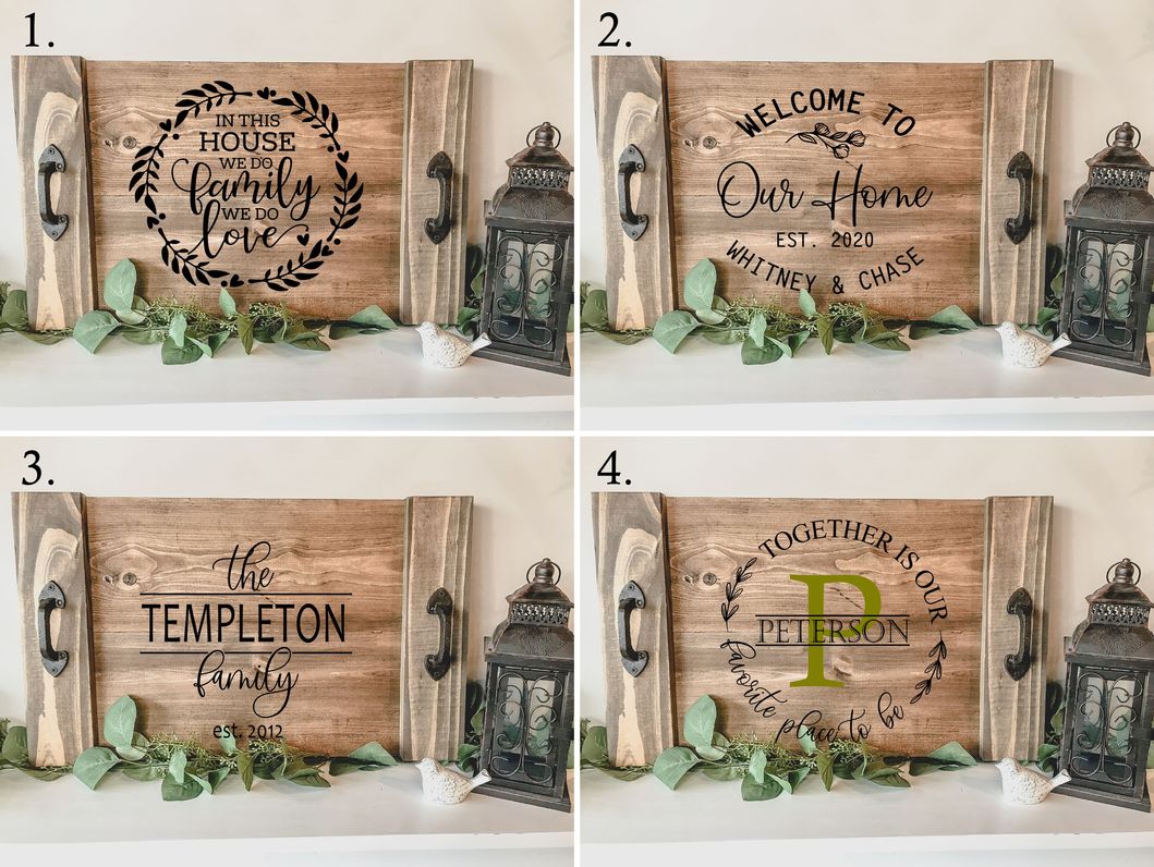 Everyday Farmhouse Trays (24x15")