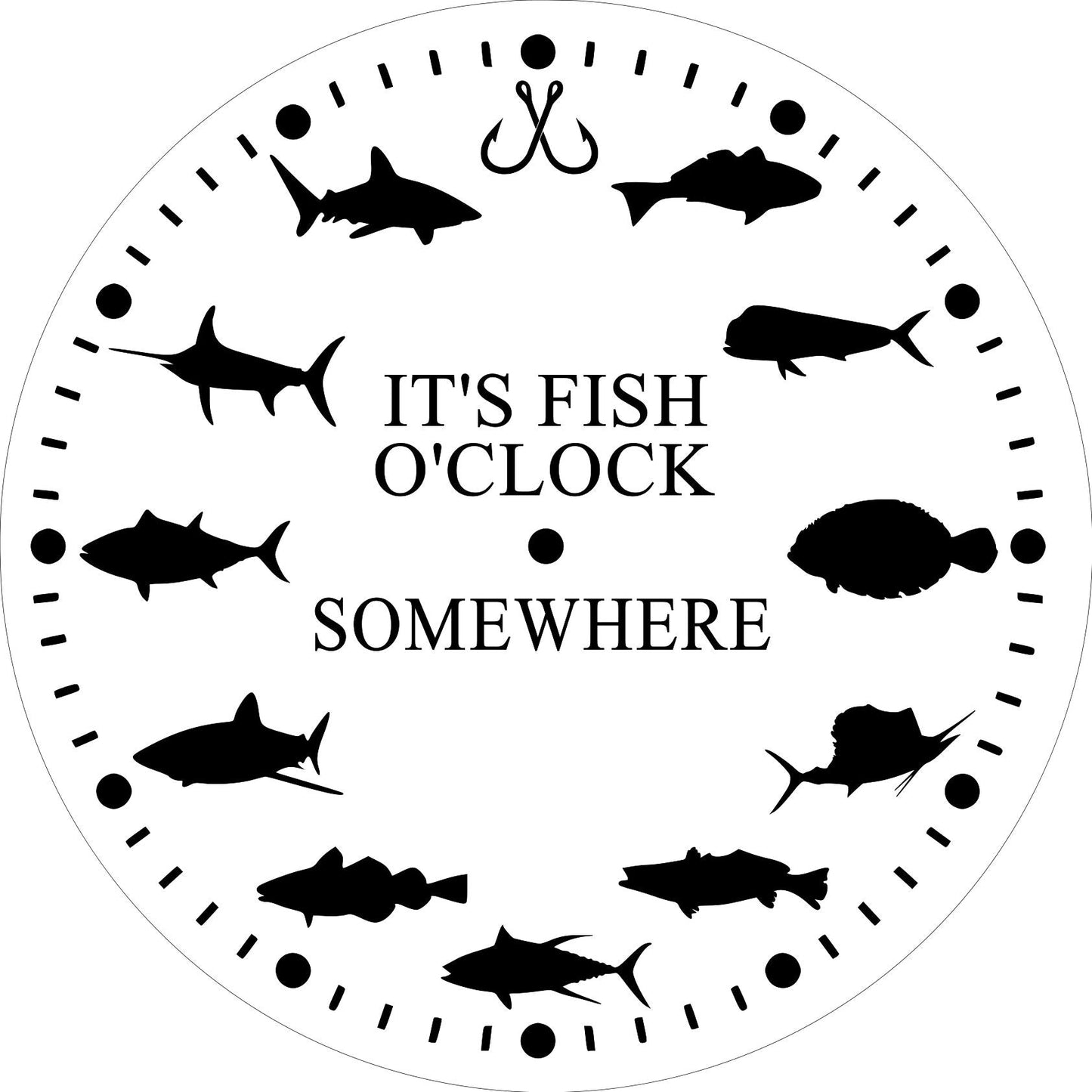 Everyday Large Wood Clocks