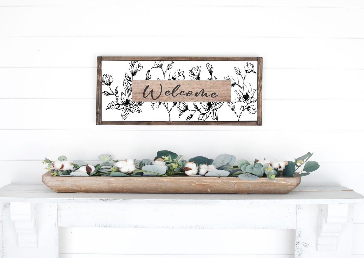 Everyday Layered Framed Sign (11 x24")