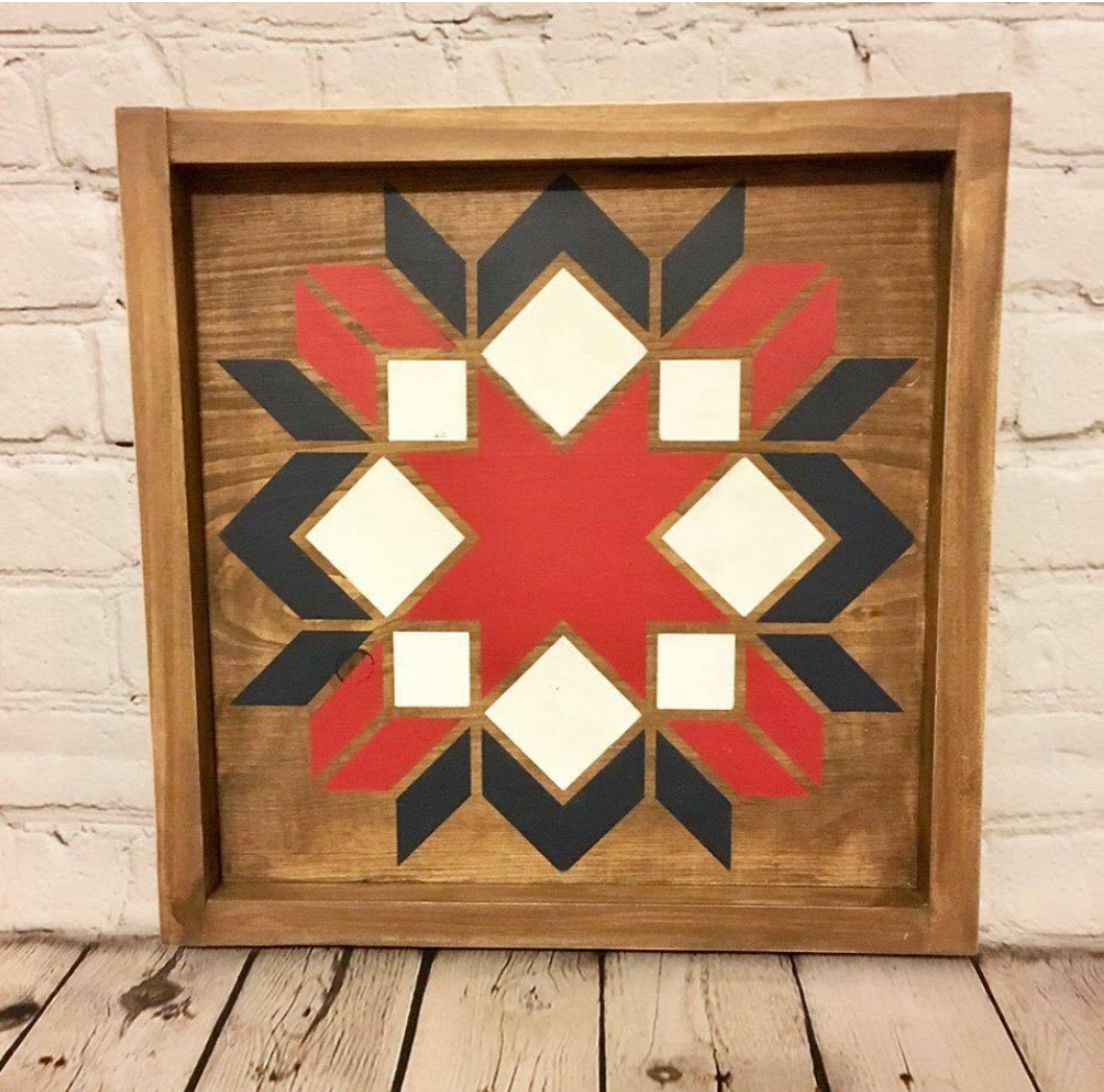 Wooden Barn Quilt