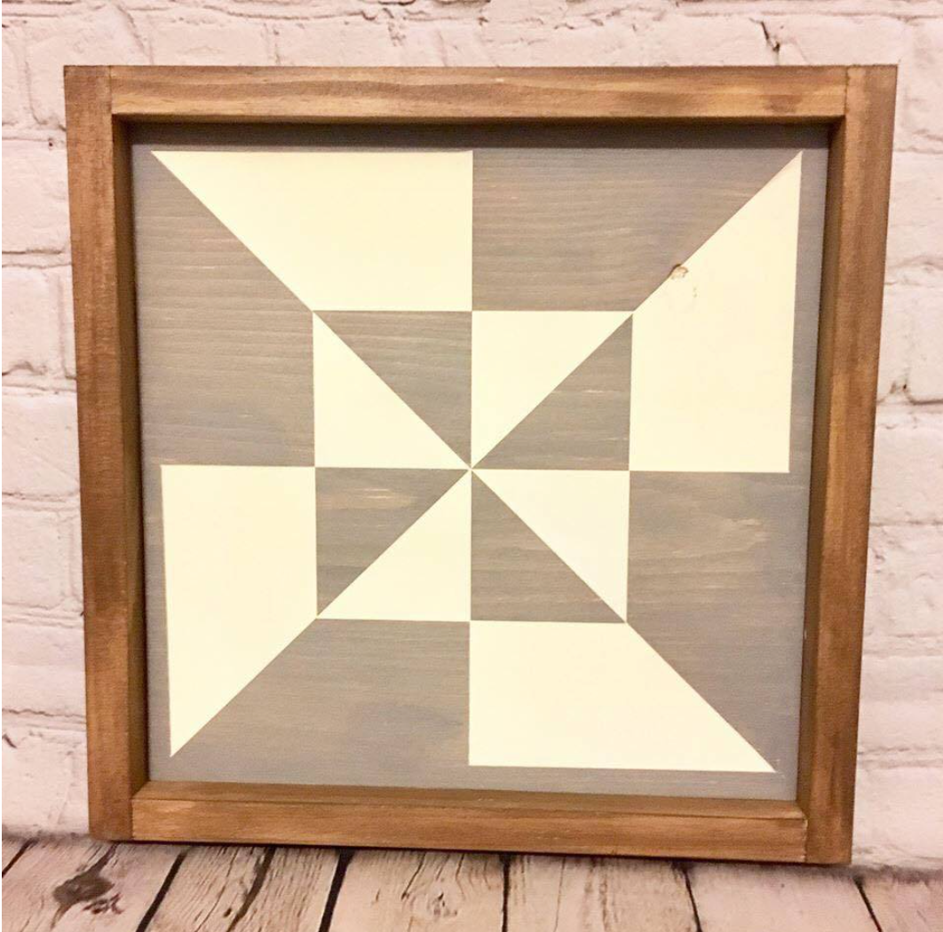 Wooden Barn Quilt