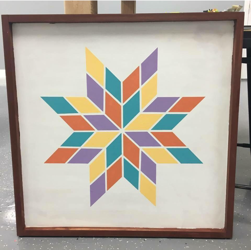Wooden Barn Quilt