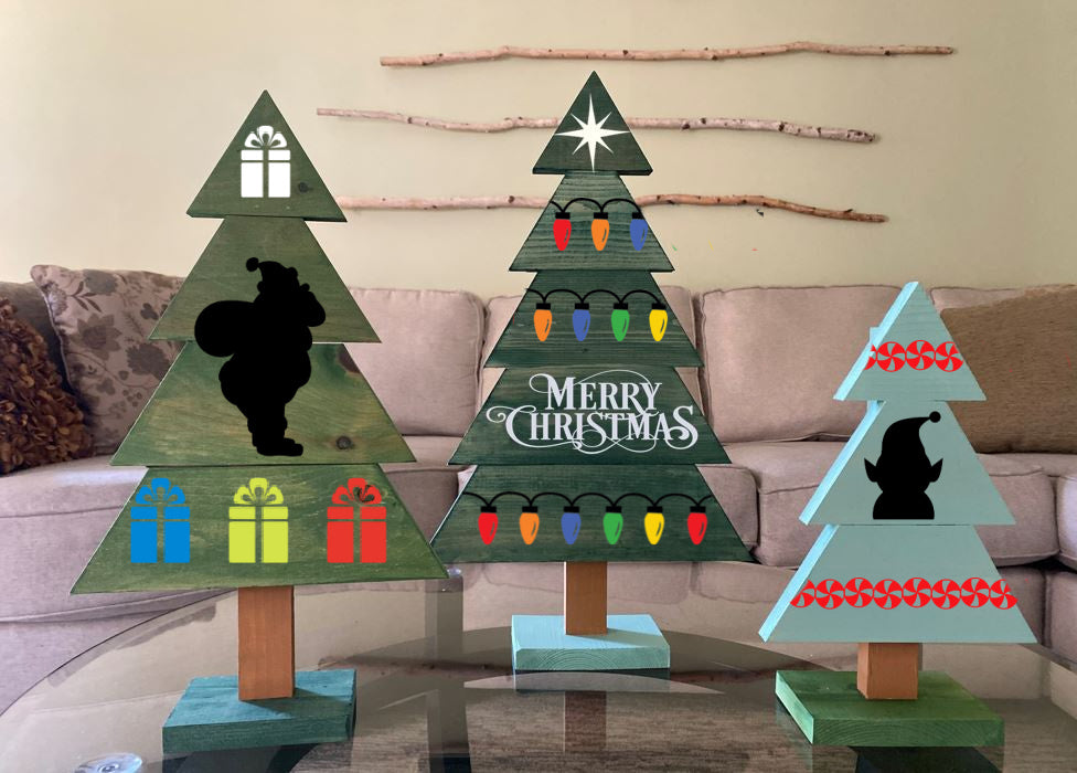 Pallet Tree Trio