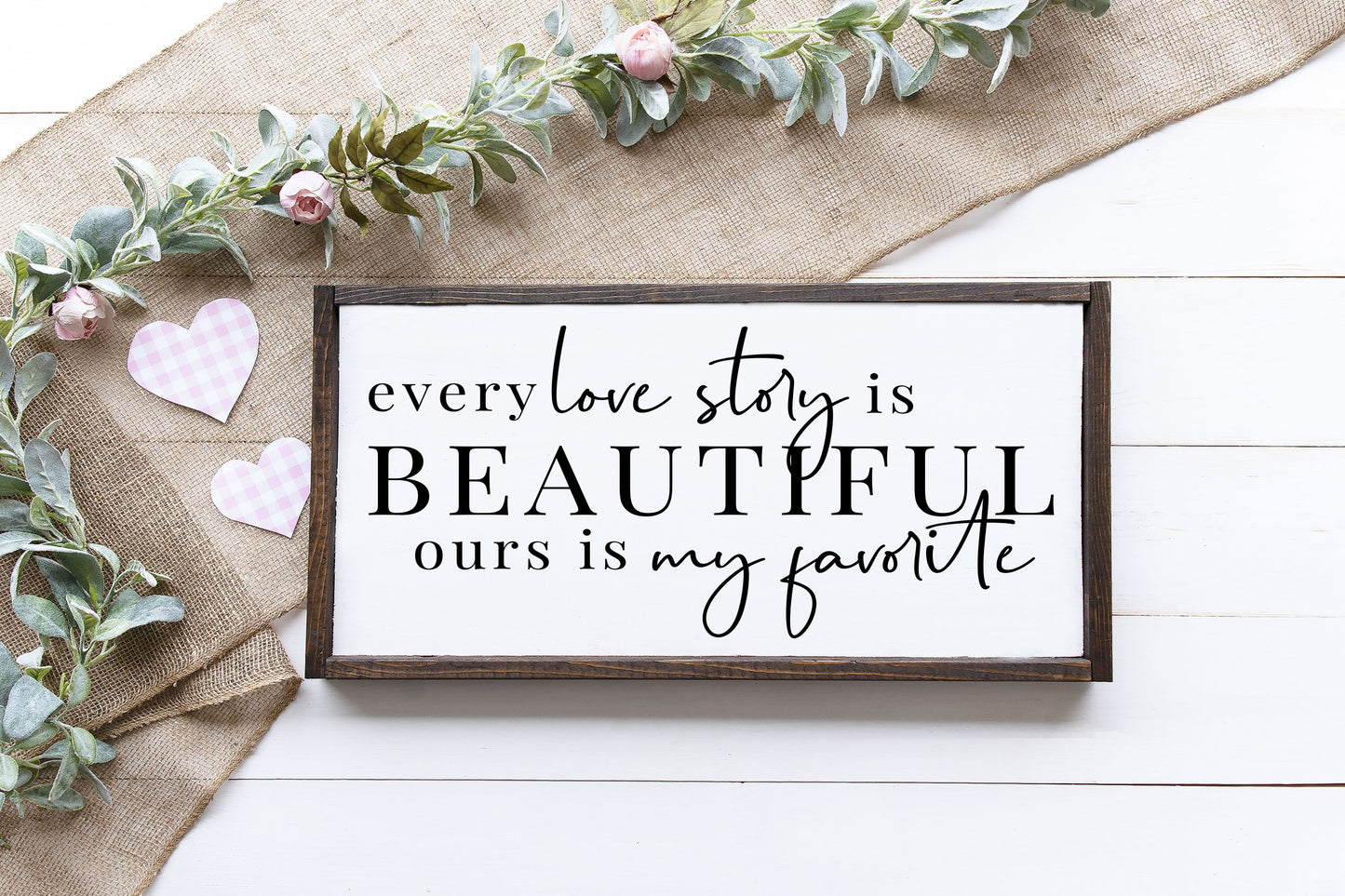 Everyday Framed Signs (11x24")