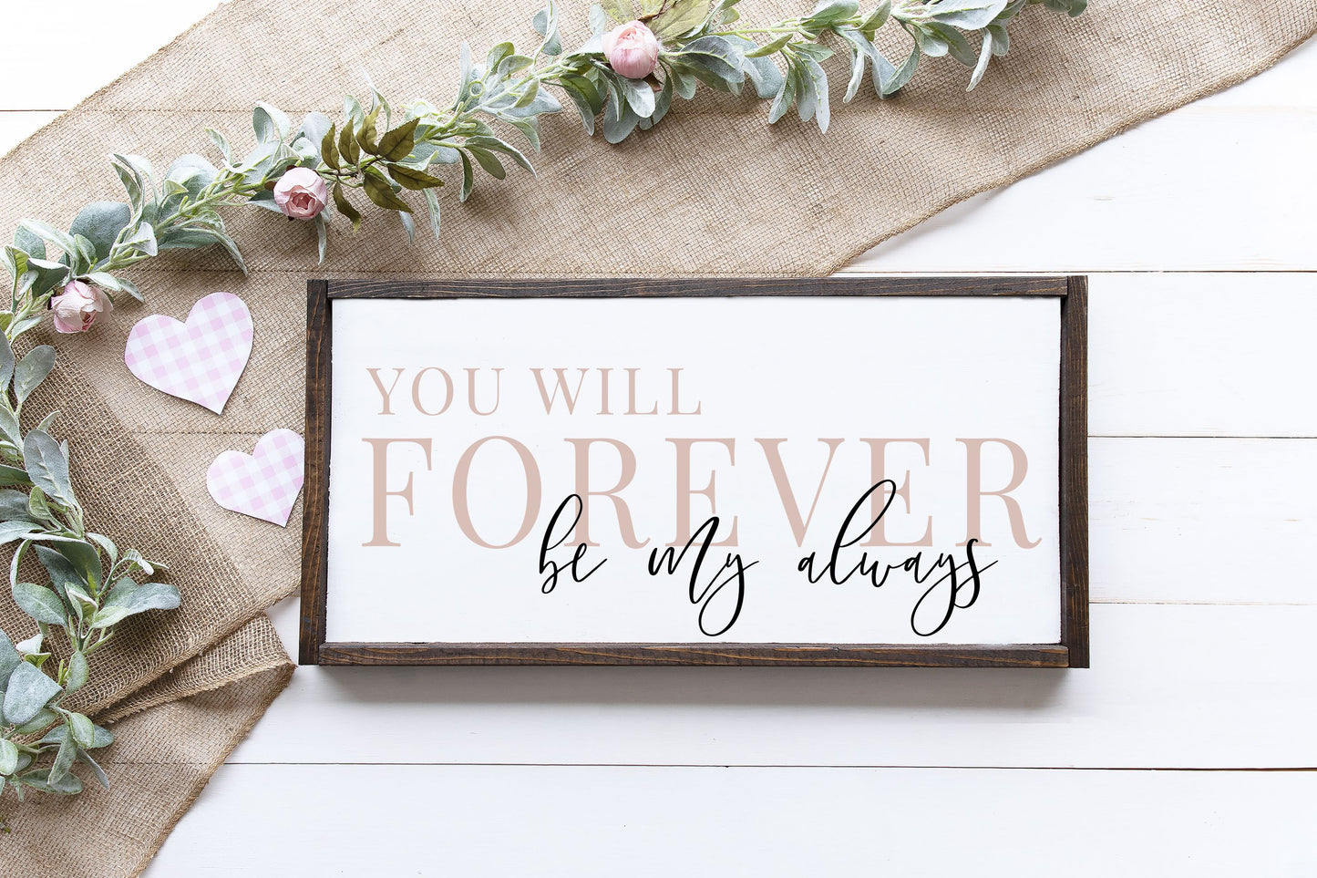 Everyday Framed Signs (11x24")