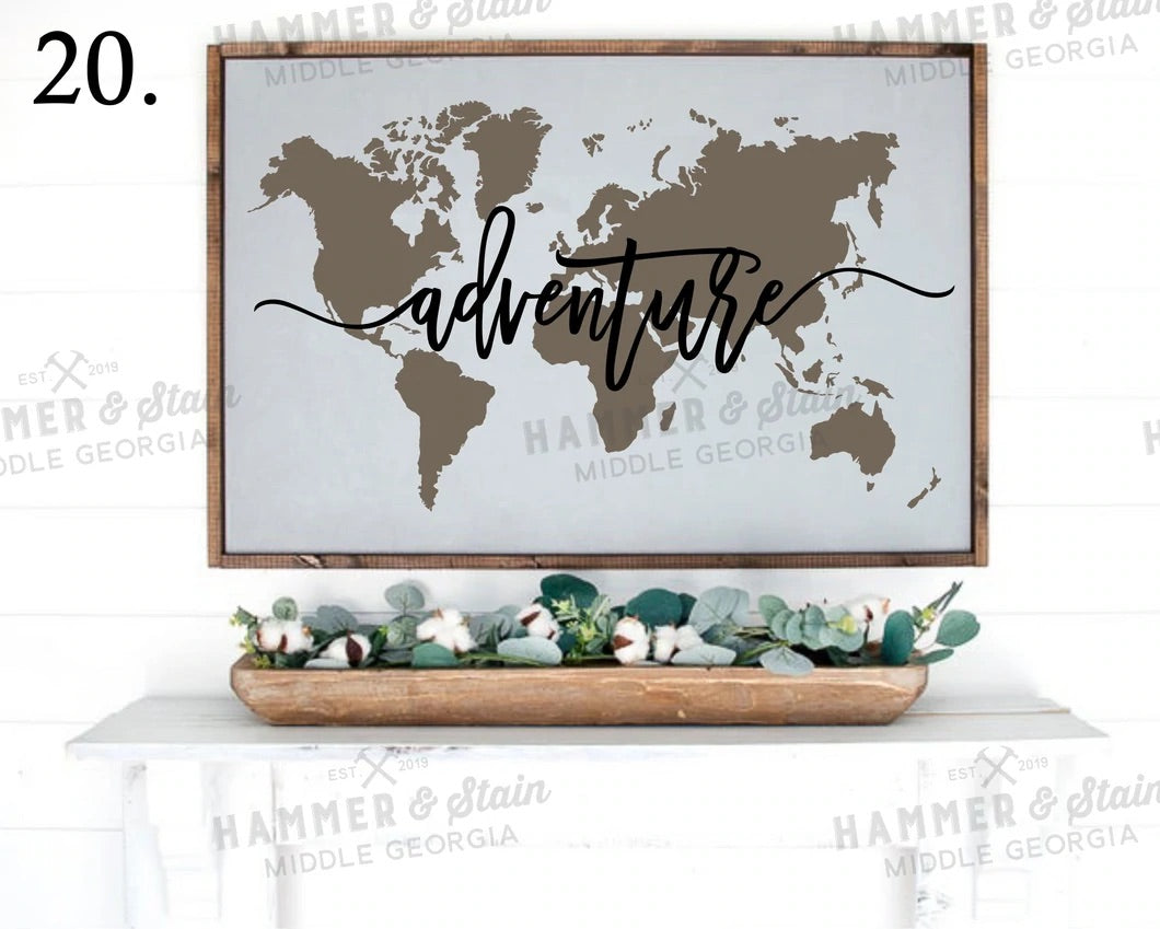 Everyday Framed Sign (36x24")