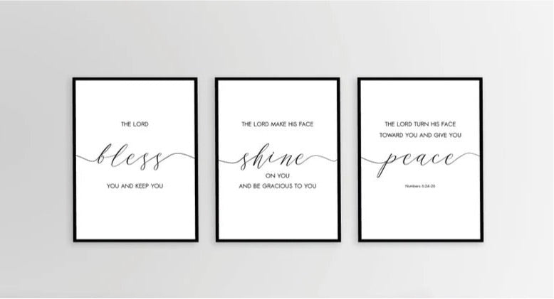 Everyday Framed Signs (11x24")
