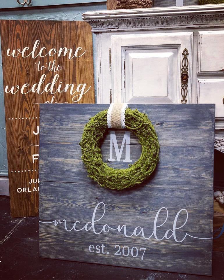 Everyday Moss Pallet Wreath (22x24")