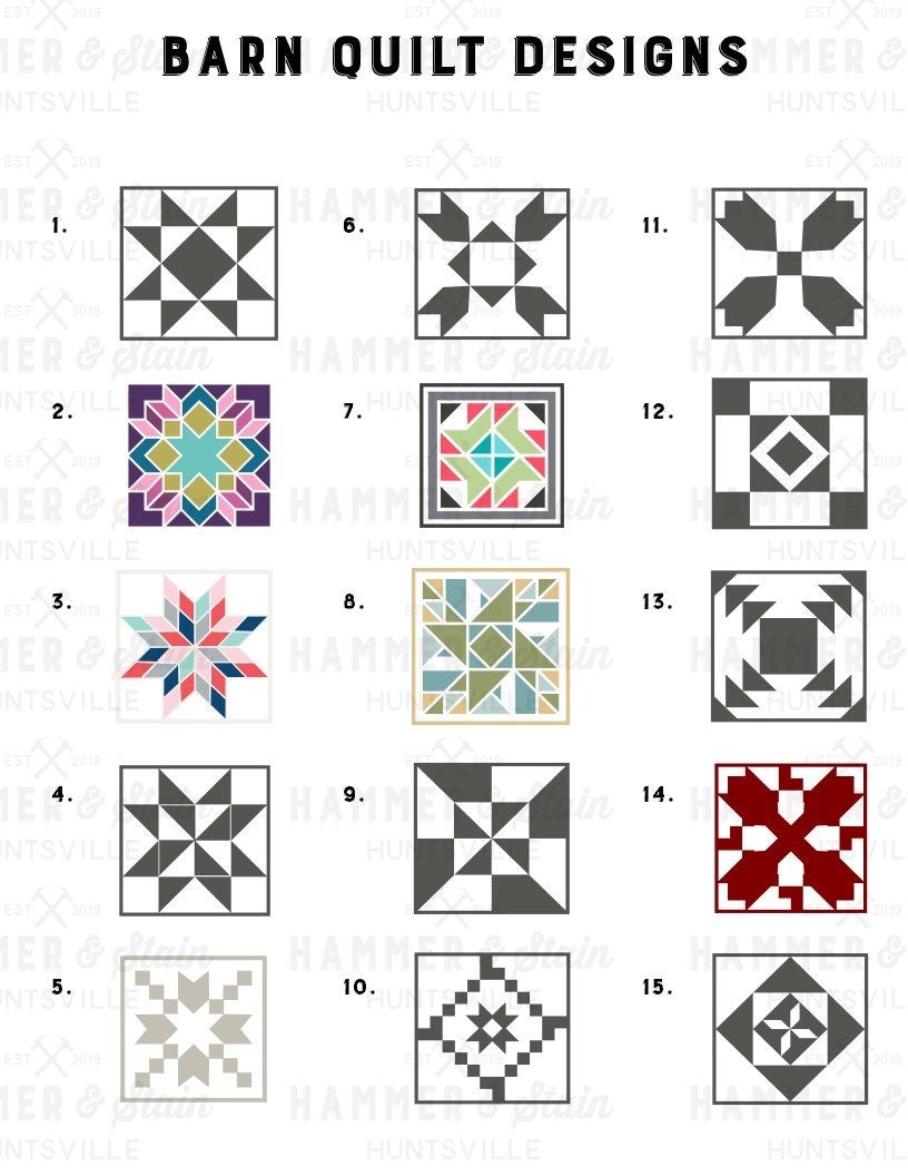 Wooden Barn Quilt