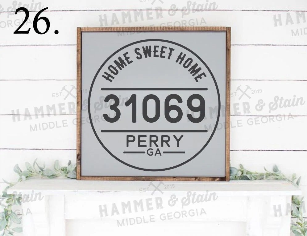 Everyday Framed Sign (24x24")