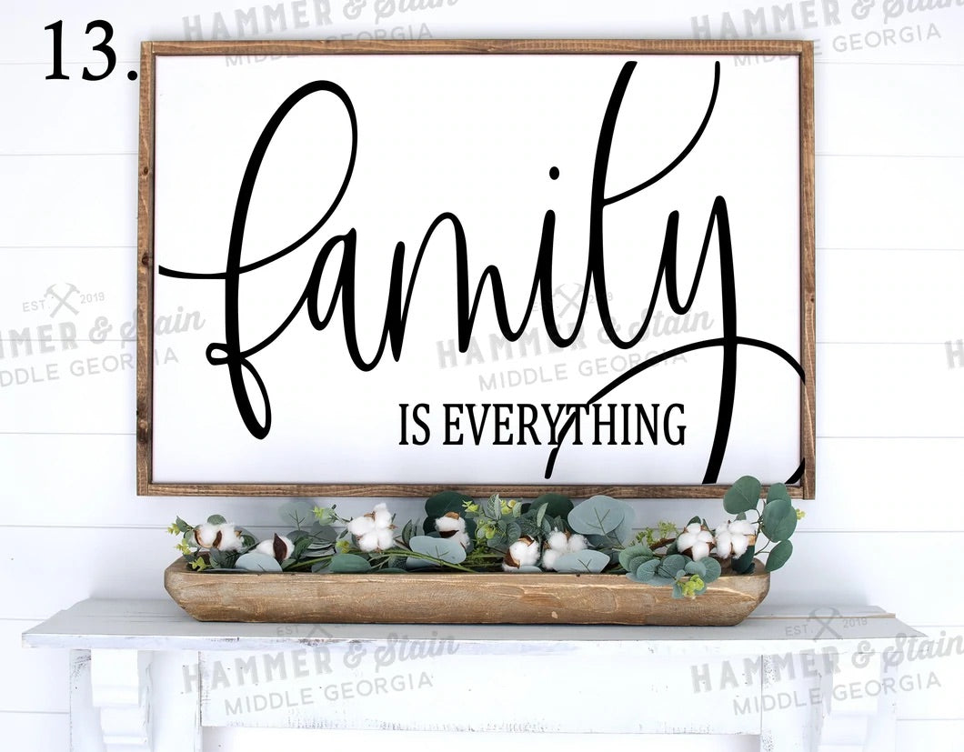 Everyday Framed Sign (36x24")