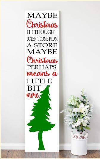 Christmas Porch Planks
