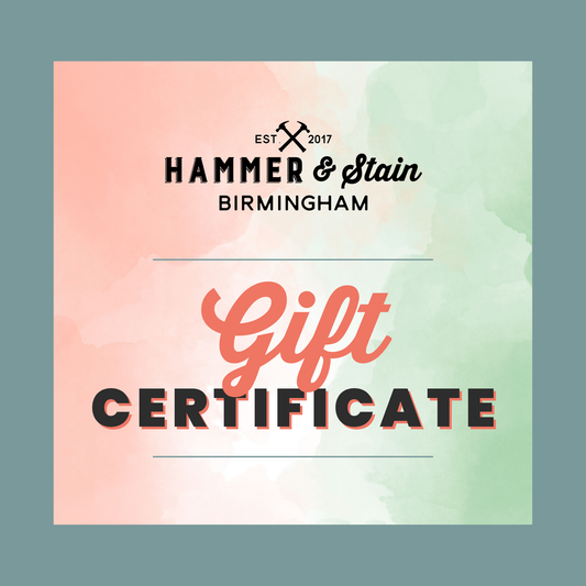 HAMMER AND STAIN GIFT CARD