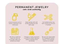 Permanent Jewelry Booking