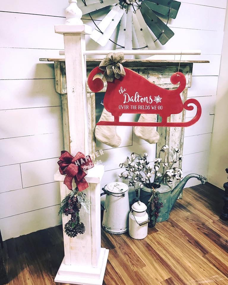 Sleigh Porch Posts