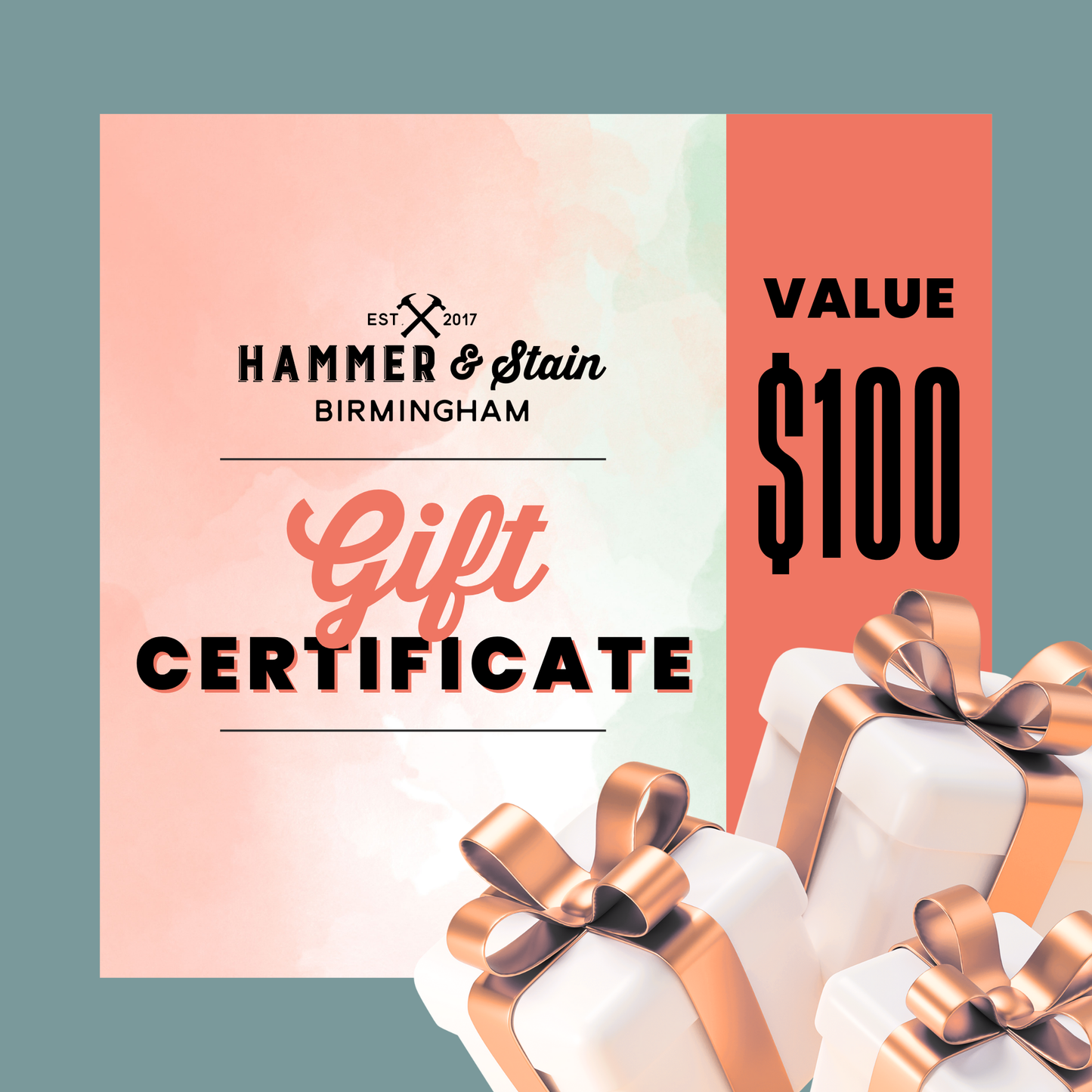 HAMMER AND STAIN GIFT CARD