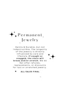 Permanent Jewelry Booking