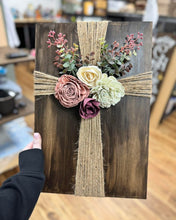 Twine Cross (12x16")