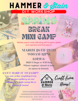 Spring Break Mini Camp