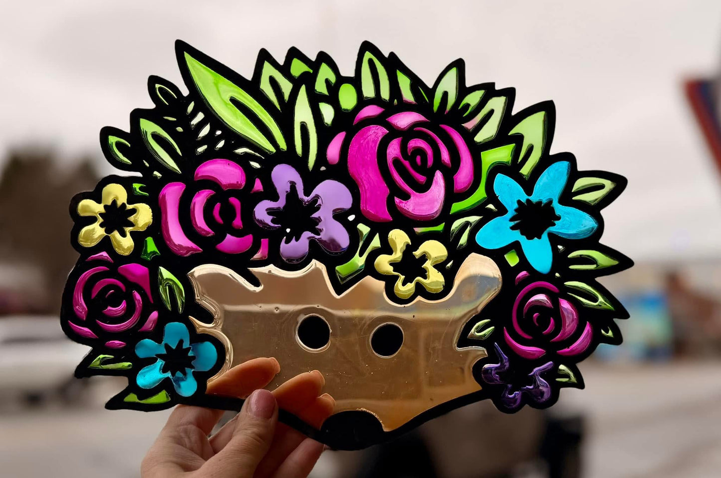 Resin Faux Stained Glass