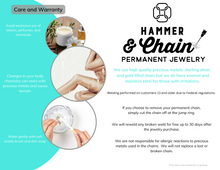 Permanent Jewelry Booking