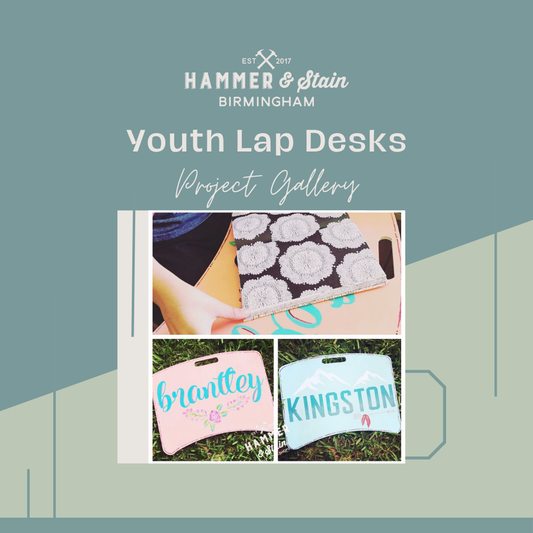 Youth Lap Desk (21"L x 16"W x 1/4"H)