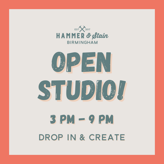 10/17/25 OPEN STUDIO 3PM - 9PM