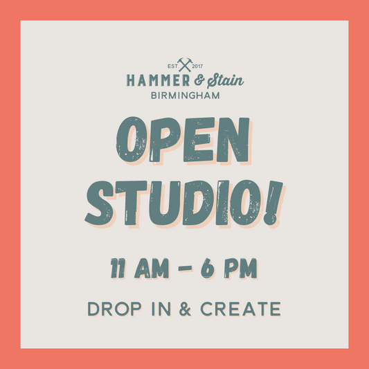 10/18/25 OPEN STUDIO 11AM - 6PM