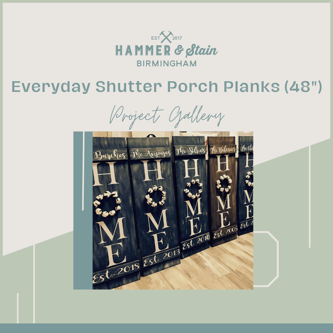Everyday Shutter Porch Plank (48")