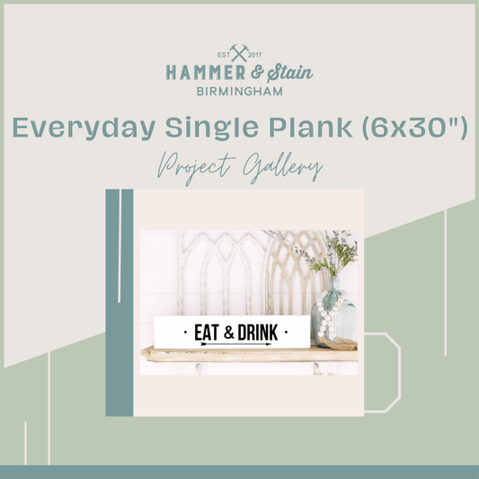 Everyday Single Plank (6x30")