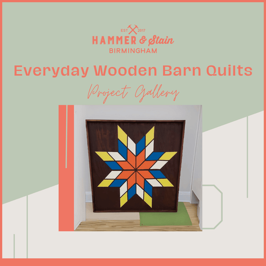 Everyday Wooden Barn Quilts