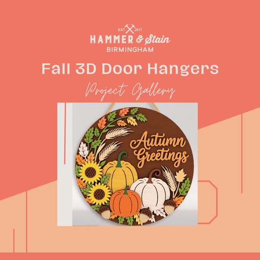 Fall 3D Door Hangers