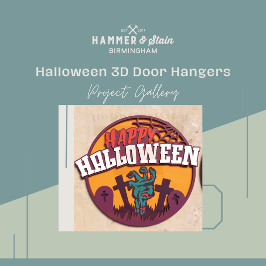 Halloween 3D Door Hangers