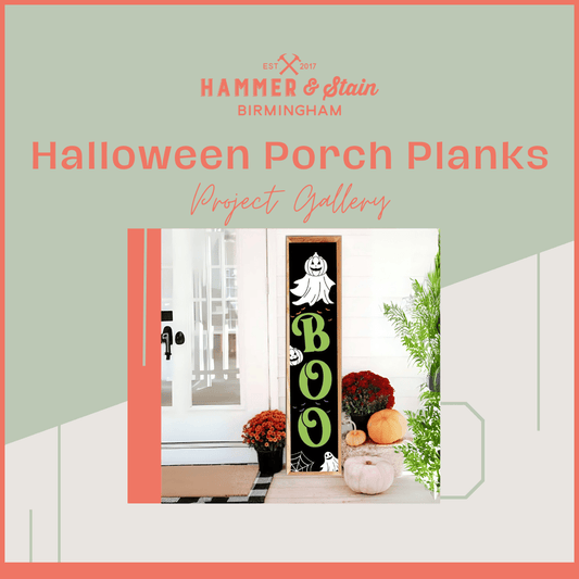 Halloween Porch Planks