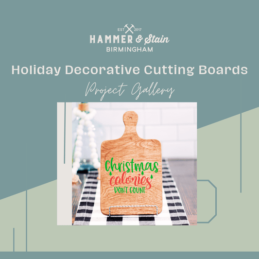 Holiday Decorative Cutting Boards (14”x9”)
