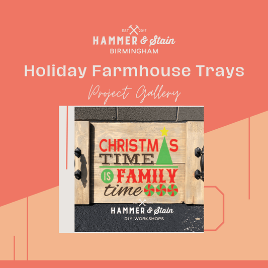 Holiday Farmhouse Trays (24"L x 14.5”W)