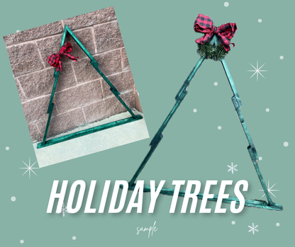Wood Holiday Trees