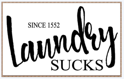 Large Framed Sign