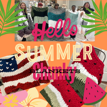 7.29.24 @6pm Chunky Hand Knit Blankets