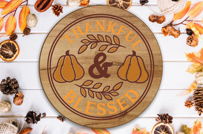 Fall Door Hangers (16")